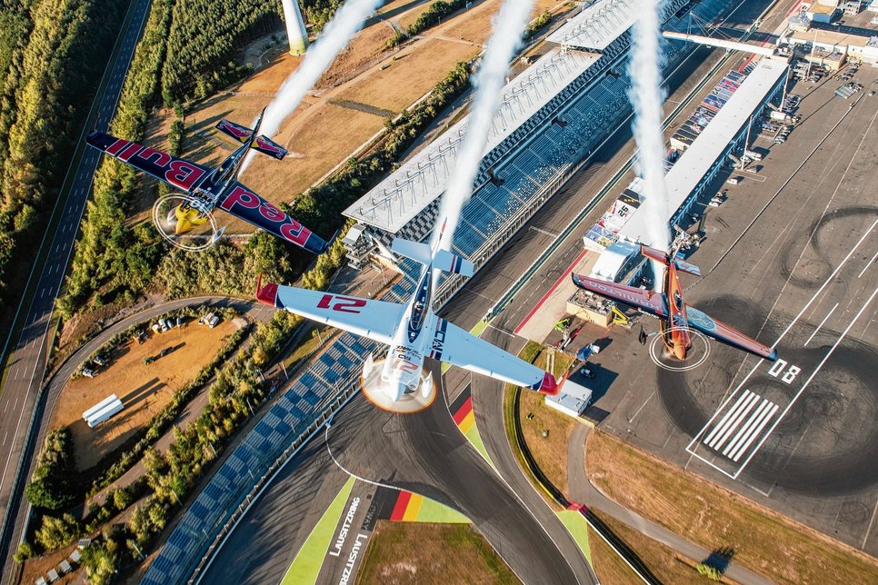 Das Red Bull Air-Race ist auch 2017 auf dem Lausitzring zu erleben.  Foto: PR
