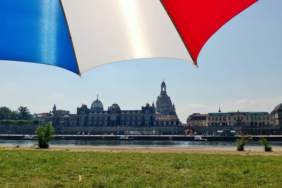 In Dresden schien die Sonne im vergangenen Jahr 1.698 Stunden und damit sieben Prozent länger als die Jahre davor. Foto: Büttner