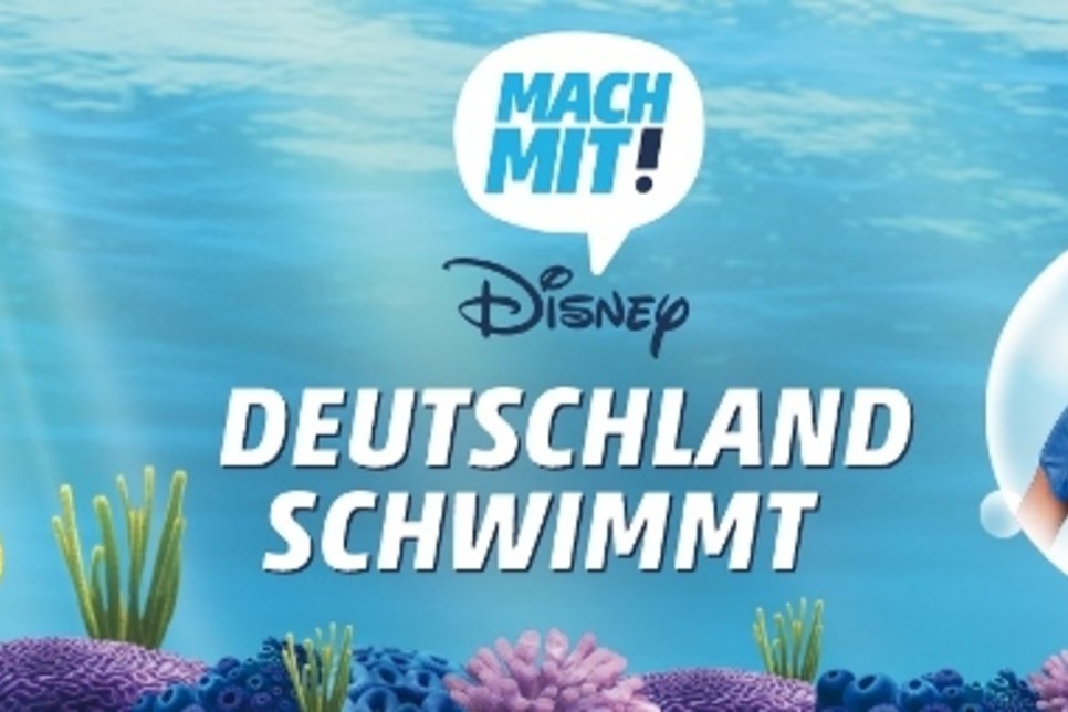 Logo der Aktion „Deutschland schwimmt“.