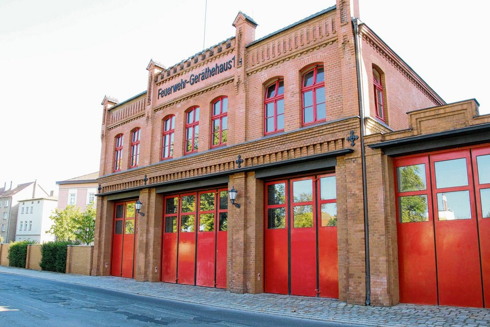 Ein zentraler Veranstaltungsort ist das Gerätehaus der Forster Feuerwehr in der Hochstraße 2. Hier wird das Jubiläumsfest um 10 Uhr feierlich eröffnet. Foto: jho