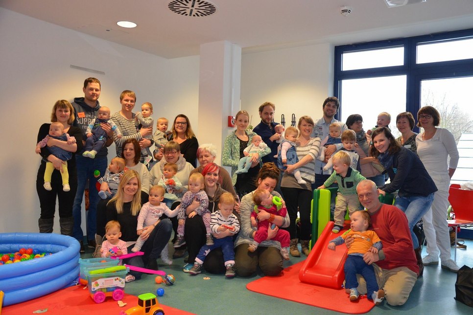 Viel Spaß hatten die Kinder und Eltern beim zweiten Zwillingstreffen im Krankenhaus Herzberg. Eingeladen waren alle Zwillinge, die 2015 und 2016 im Herzberger Kreißsaal das Licht der Welt erblickten.