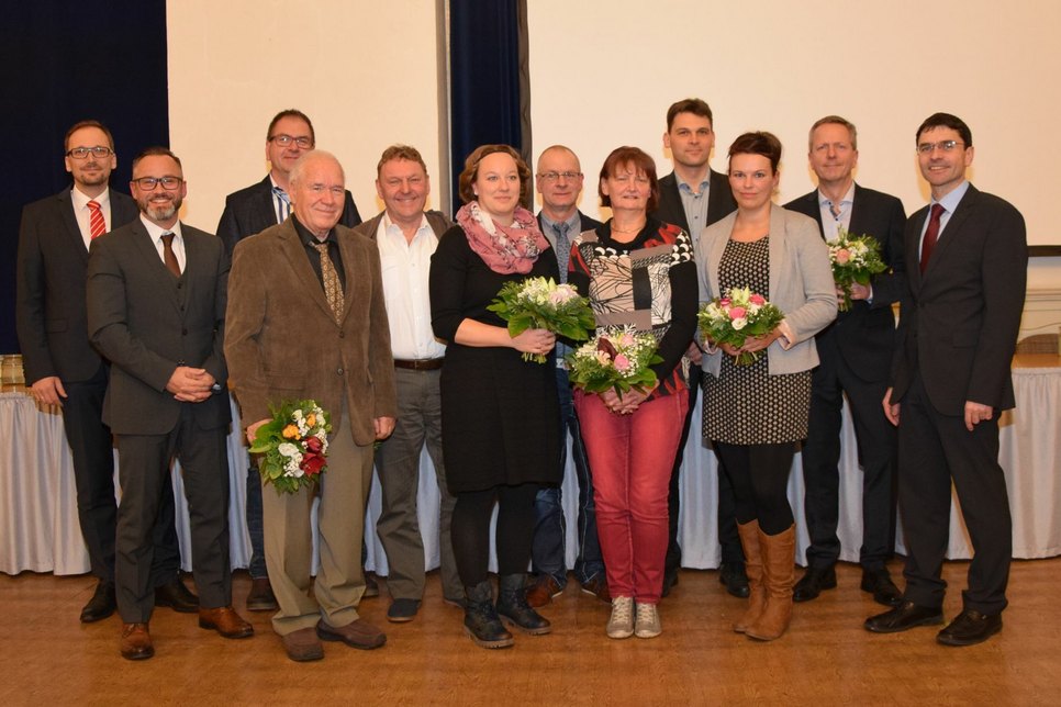 Die Preisträger „Ehrenamt im Sport 2017“. Foto: Stadt Görlitz