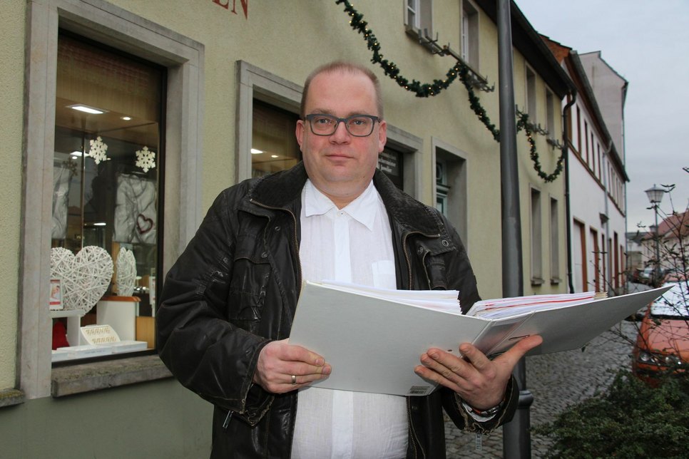 Eckart Schmidtchen ist der Vorsitzende des Gewerbevereins in Elsterwerda. Foto: sts