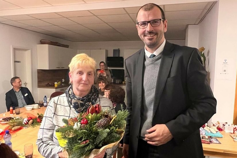 Besuch von Bildungsminister Steffen Freiberg (SPD) im Familienzentrum Calau