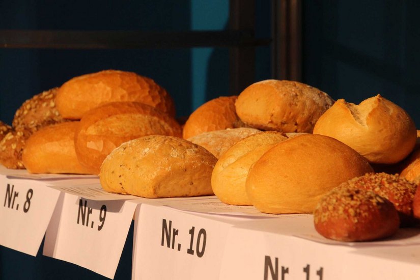 Brötchen und Brot wurden bei der Handwerkermesse am vergangenen Wochenende in Cottbus geprüft. Foto: jho