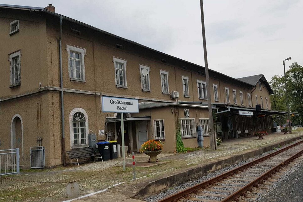 Der Bahnhof in Großschönau. Foto: WochenKurier