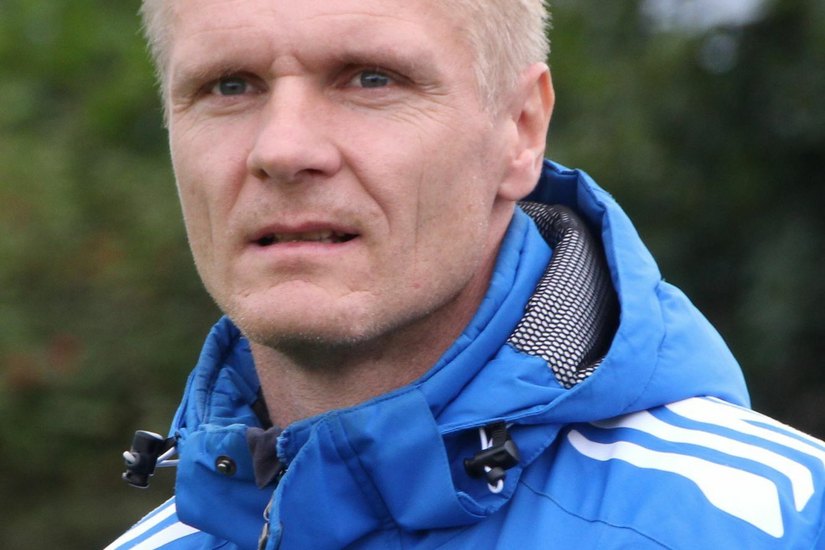 Waldemar Adamowicz, Trainer der DJK Blau Weiß Wittichenau. Fotos: Werner Müller
