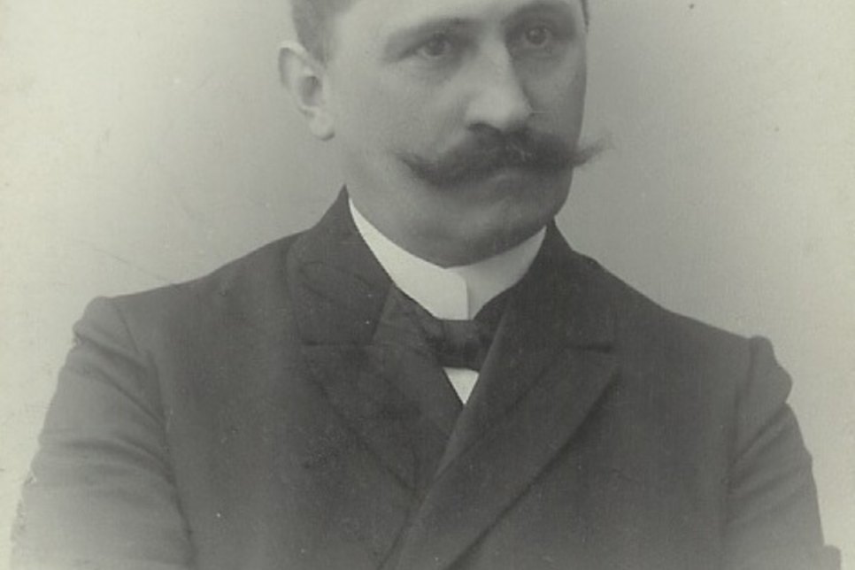 Hugo Dreifert, Cottbuser Oberbürgermeister seit 1914, starb 1925 im Dienst Foto: Stadtarchiv Cottbus