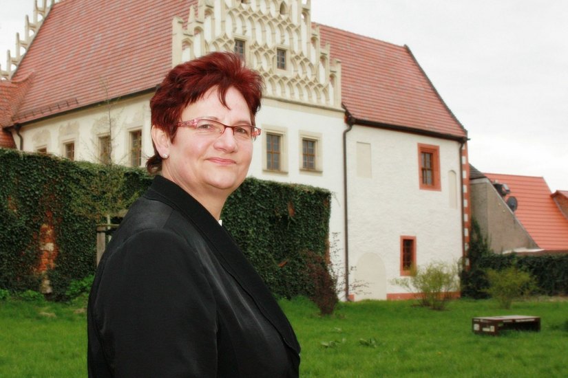 Hannelore Brendel, Bürgermeisterin in Mühlberg. Foto: Stadt Mühlberg