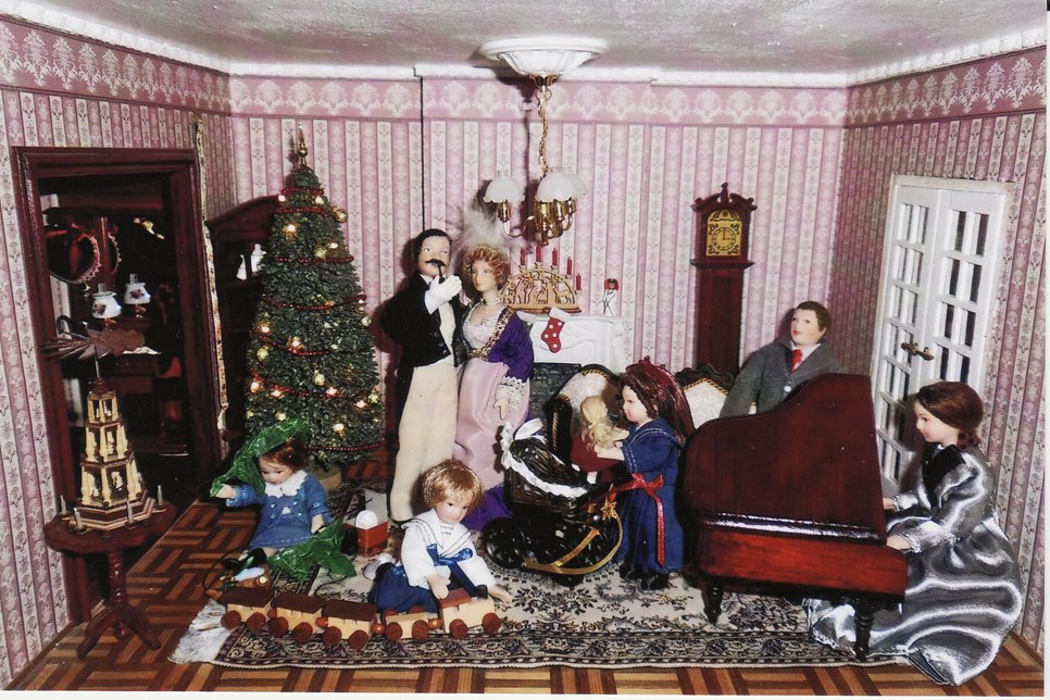 Puppenstuben und Kaufmannsläden sind das Thema der Weihnachtsausstellung Foto: PR