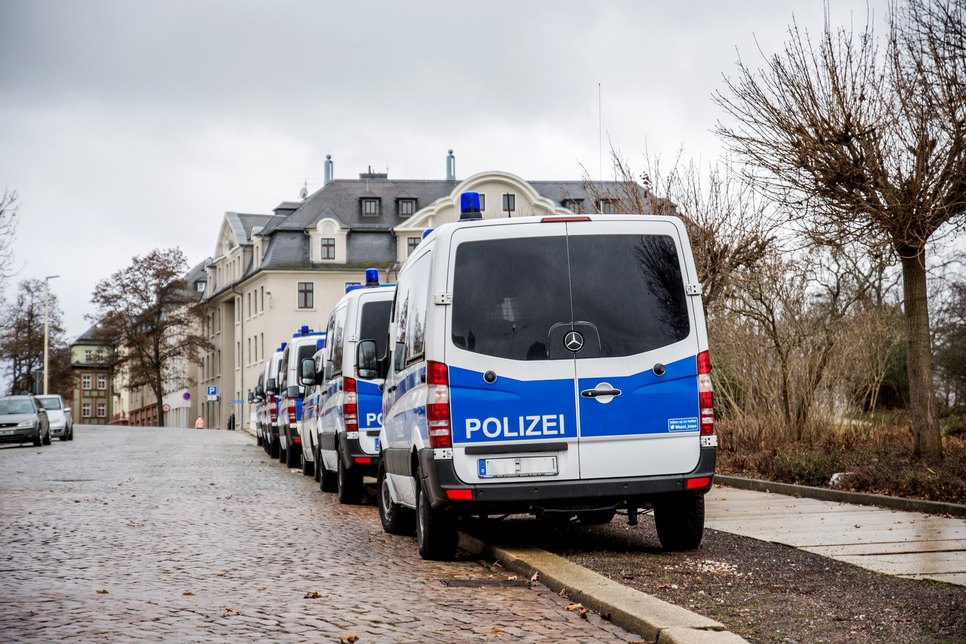 In Großröhrsdorf konnte ein Tatverdächtiger vorläufig festgenommen werden. Foto: Stephan Wusowski