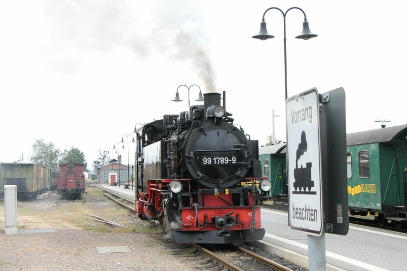 Die Dampflokomotive ist bereit für das Schmalspurbahn-Festival am 16. und 17. September.            Foto: Lindackers