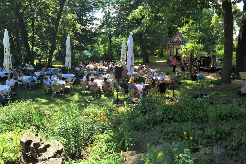 Parkfest im Jahr 2015 in der Villa Teresa.