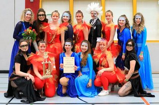 Die Gruppe One Motion der Kulturgruppe Tschernitz  erhielt bereits einen der begehrten Pokale.
