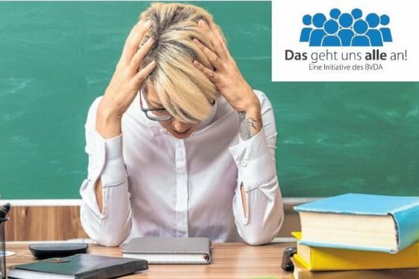 Die Missstände im deutschen Bildungssystem belasten Schüler und Lehrer gleichermaßen.