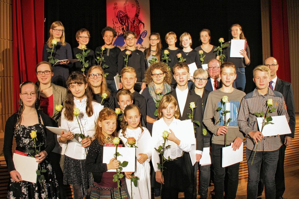 Beim Abschlusskonzert durften die Sieger der „Regionalen Graun-Förderpreise“  ihr Können unter Beweis stellen. Foto: J. Weser