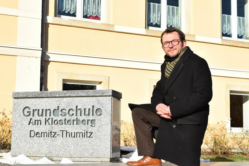 Der neue Bürgermeister von Demitz-Thumitz ist seit dem 1. Dezember im Amt. Foto: Sandro Paufler