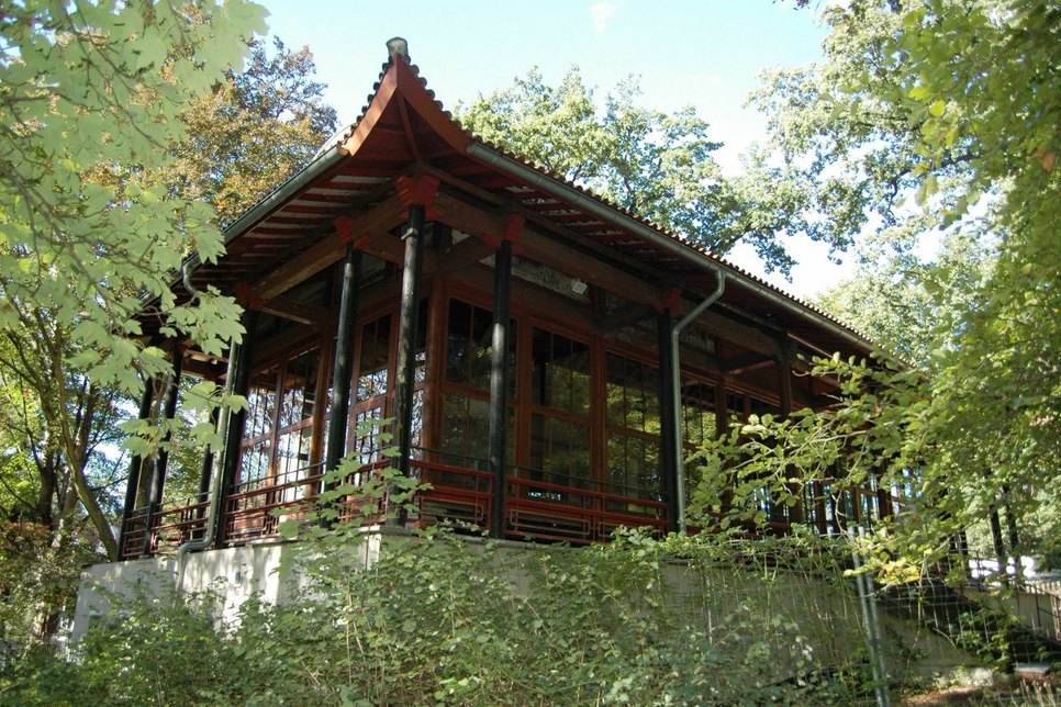 Der Chinesische Pavillon im Stadtteil Weißer Hirsch. Foto: Pohl