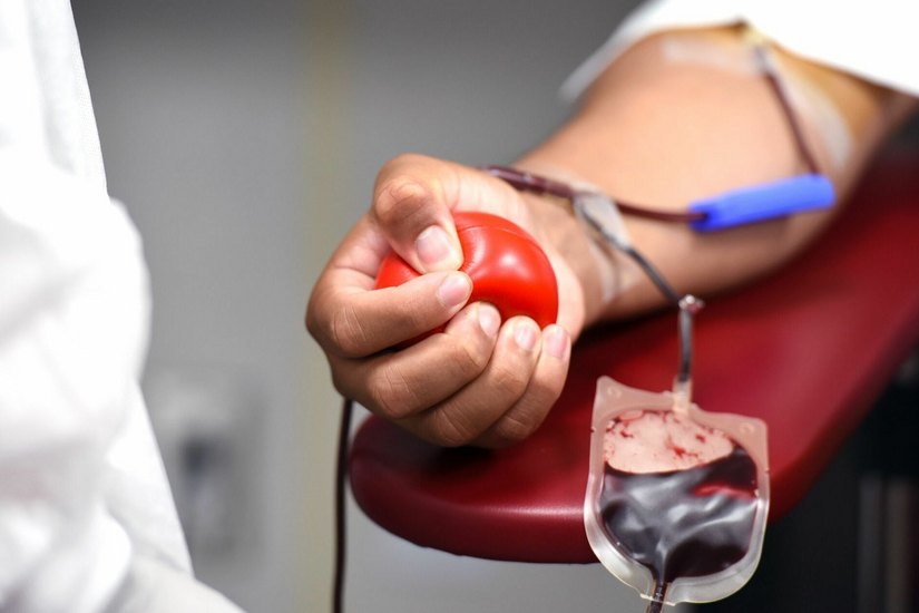 Eine Blutspende kann Leben retten.