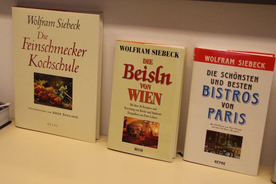 Über 40 Bücher zum Thema Spitzengastronomie hat Siebeck verfasst.
