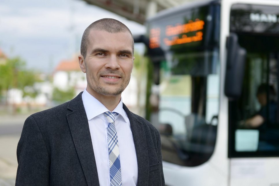 Michael Schütze ist der neue Chef der kreiseigenen Verkehrsgesellschaft Oberspreewald-Lausitz mbH (VGOSL) mit Sitz in Senftenberg. Foto: Landkreis OSL/Rasche