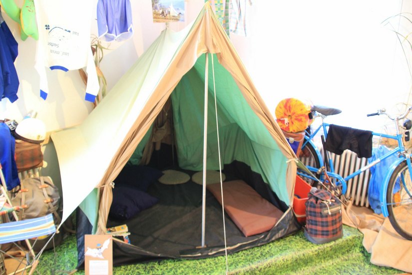 Das Zelt dürften viele noch kennen. Fotos: Schramm