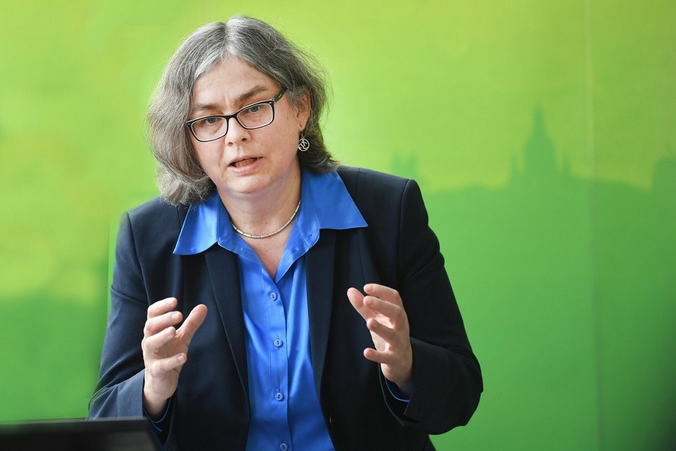 Eva Jähnigen (56) tritt als neue OB-in bei der Wahl im Juni an. Foto: J. Wolf