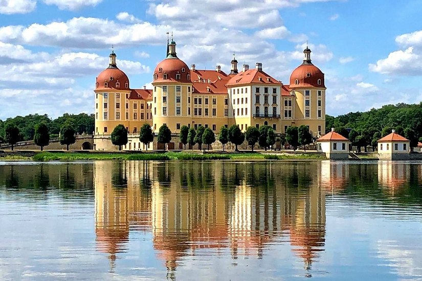 Noch bis 26. Februar gibt es im Schloss Moritzburg die Aschenbrödel-Ausstellung zu sehen.