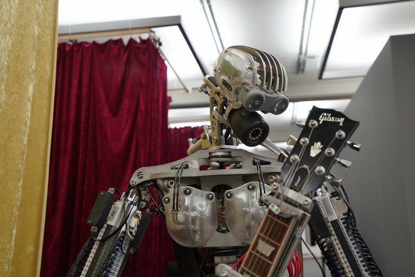 Ein sehr musikalischer Roboter.