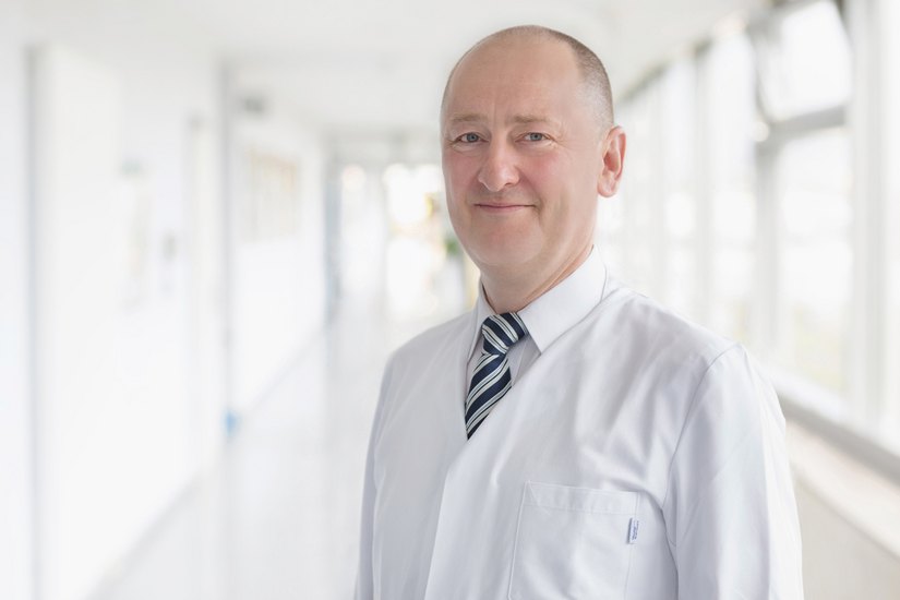 Dr. med. Martin Freitag, Chefarzt der Klinik für Chirurgie am St. Joseph-Stift