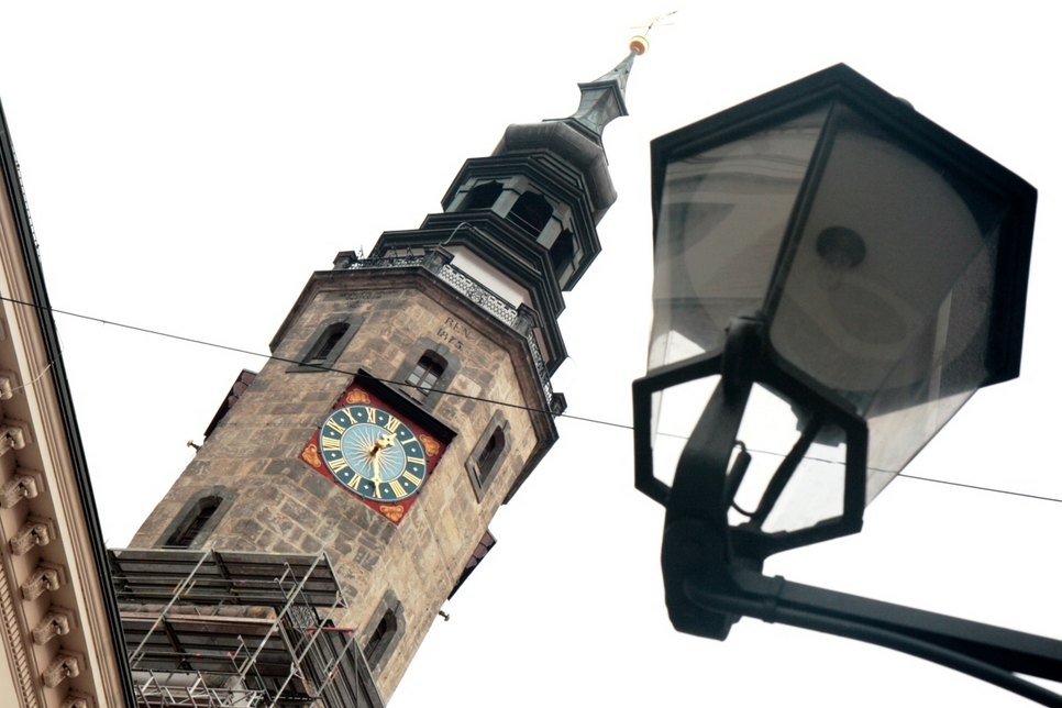 Gehört zu den Projekten, die dank der Altstadtmillion gefördert werden konnten: Die Turmuhr am Rathaus. Foto: Archiv