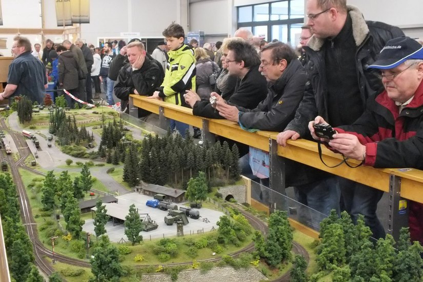 Vom 12. bis 14. Januar sind rund 100 Aussteller in den Bereichen Modelleisenbahnen und Modellbau im Messepark Löbau. Foto: Görlitzer Modelleisenbahnverein