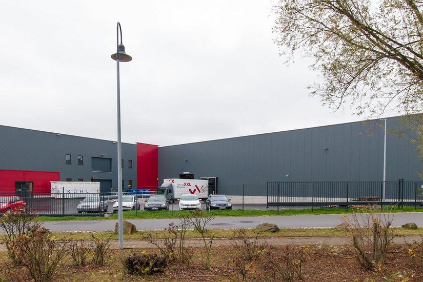 Neues Logistiklager im Gewerbegebiet Kesselsdorf. Foto: PR/Emporon