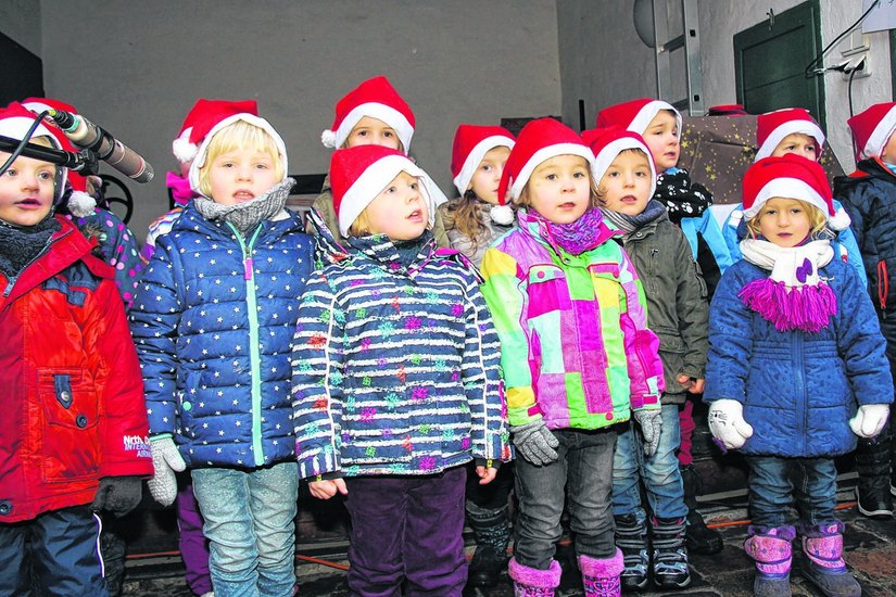 Die Kinder aus dem Lutki-Haus haben auch in diesem Jahr wieder ein Programm zum Weihnachtsmarkt vorbereitet. Foto: pm