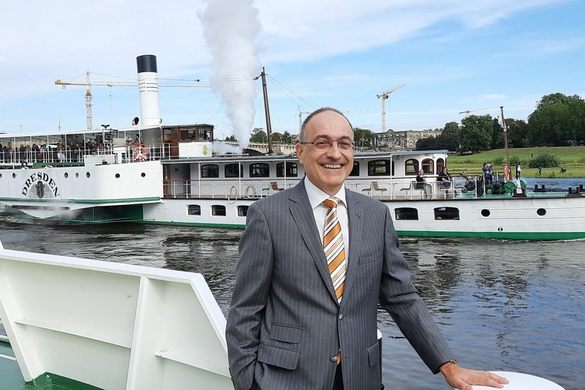 Robert Straubhaar, GEO und Mehrheitseigner der United Rivers AG und neuer Besitzer der Weiße Flotte Sachsen Gmbh