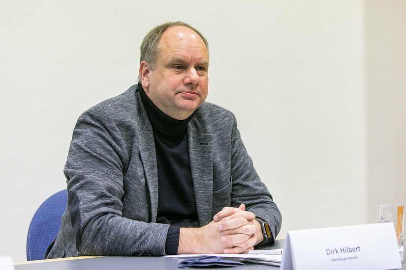 Dirk Hilbert darf zur OB-Wahl am 12. Juni 2022 antreten.
