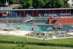 Badespaß im Großenhainer Freibad. Auch in diesem Jahr gibt es wieder neue Attraktionen zu entdecken...