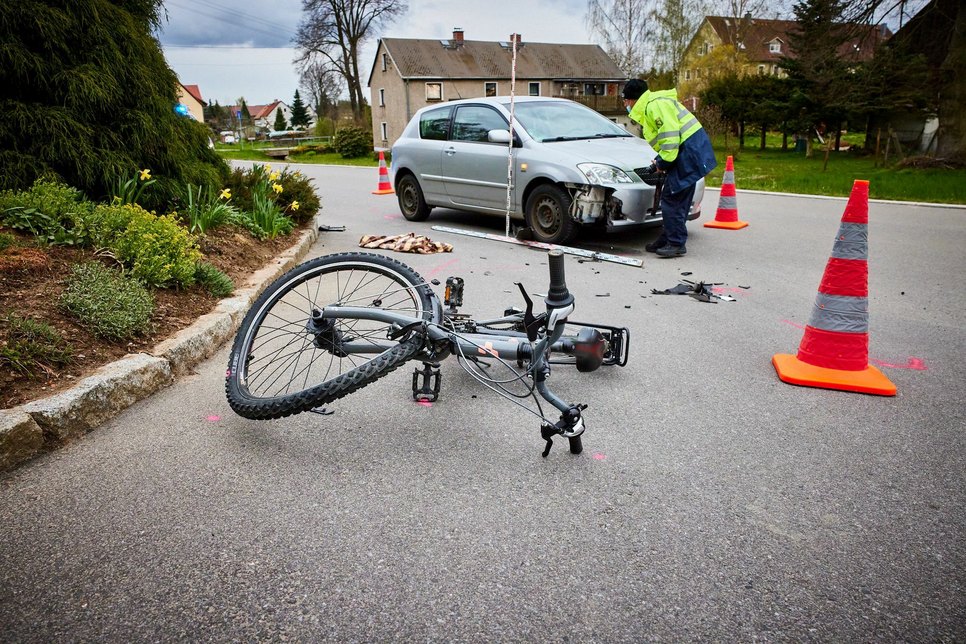 Die Zahl der Unfälle mit Radfahrer-Beteiligung stiegt 2020 an, obwohl es insgesamt weniger Unfälle gab als 2019. Foto: M. Förster