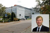 Jörg Scharfenberg ist Geschäftsführer des Lausitzer Seenland-Klinikums in Hoyerswerda. Fotos: hgb