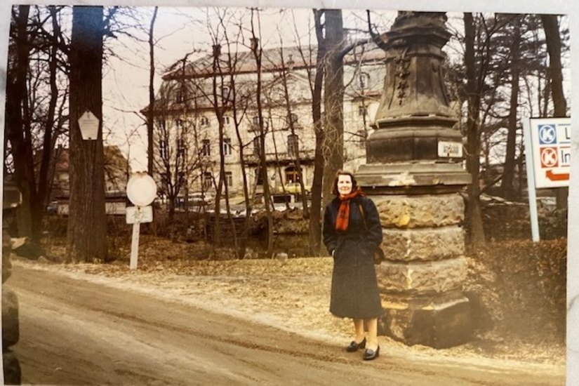 Michaela Wirtz besuchte "ihr" Schloss auch in DDR-Zeiten oft.