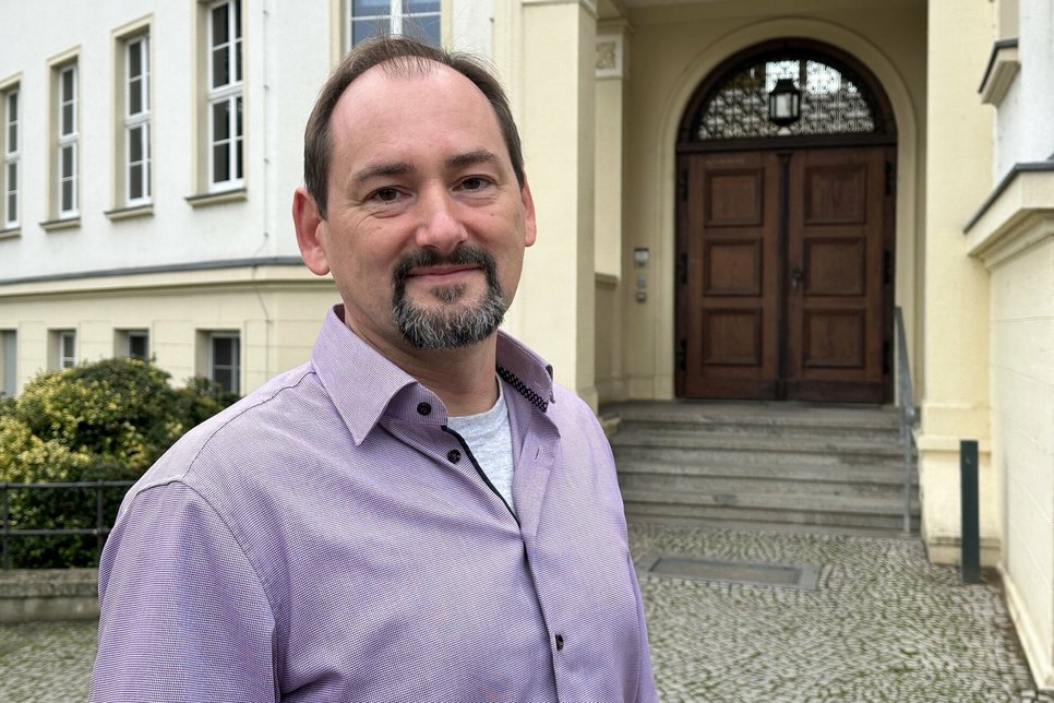 Denis Junge, Klimaschutzbeauftragter im Landkreis Oberspreewald-Lausitz (OSL).