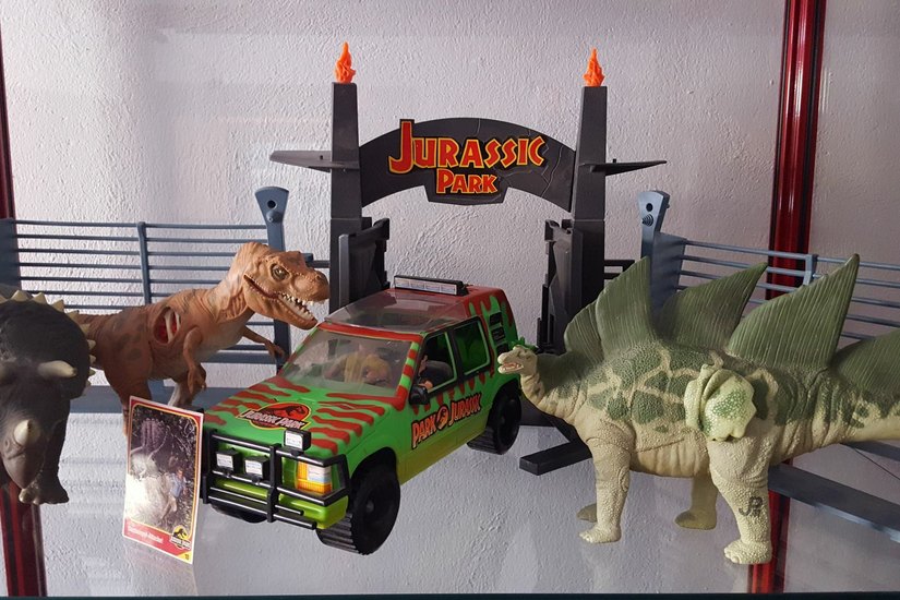 Die Dinos aus »Jurassic Park« waren in den 90er Jahren in fast jedem Kinderzimmer zu finden. Foto: pm