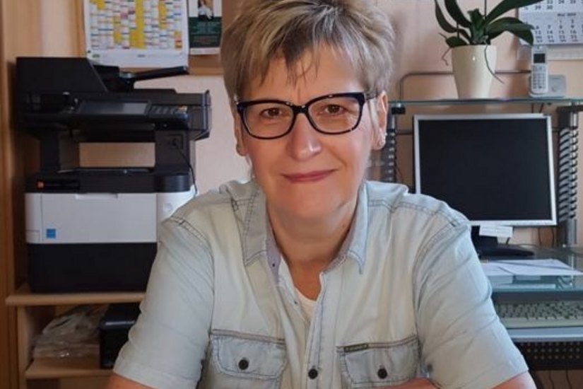 Carola Lademann ist Bereichsleiterin für die Tafeln des Arbeitslosenverbandes in Oberspreewald-Lausitz und Elbe-Elster. Foto: FF