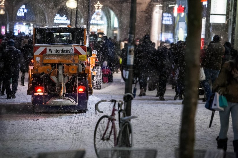 Der Dresdner Winterdienst sorgt auch dieses Jahr wieder für sichere Straßen und Radwege.
