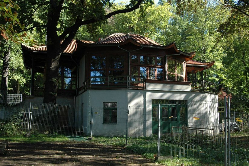 Der Chinesische Pavillon im Stadtteil Weißer Hirsch. Foto: Pohl