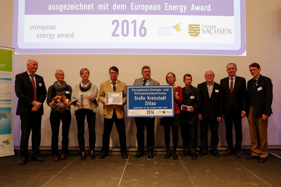 Die Stadt Zittau wurde erneut ausgezeichnet. Foto: Sächsische Energieagentur-SAENA GmbH