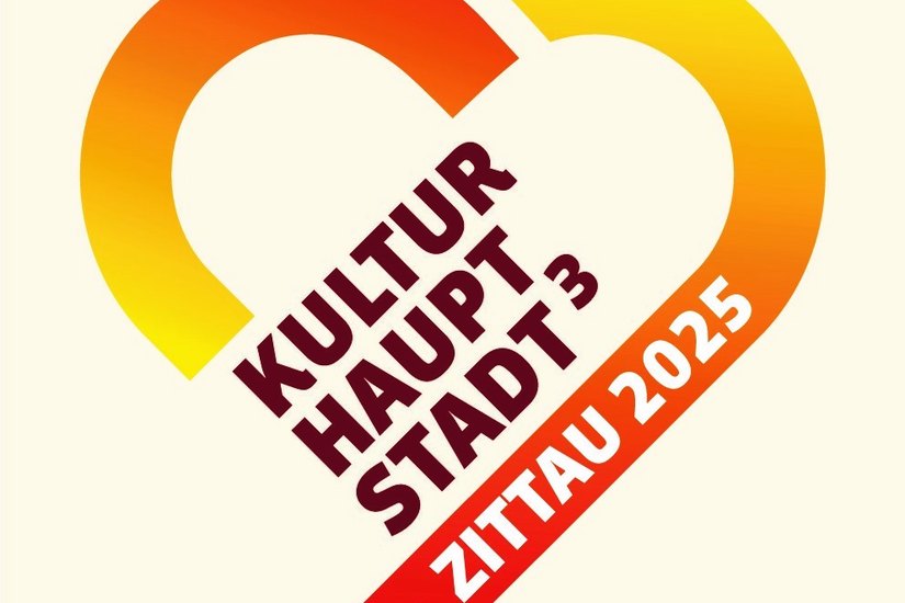 Das von der Agentur zh2 aus Zittau entwickelte Bewerbungs-Signet. Logo: Stadtverwaltung Zittau
