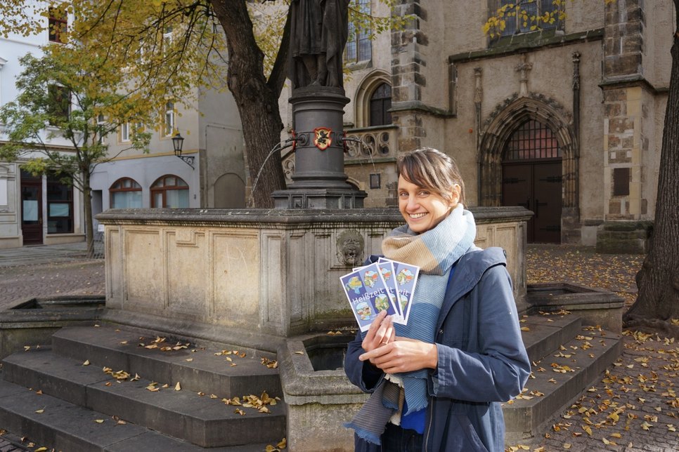 Große Freude aber auch große Herausforderung: jetzt im Herbst ist Sara Engelmann die Erleichterung über den gelungenen Kultursommer anzumerken. Foto: Stadt Meißen