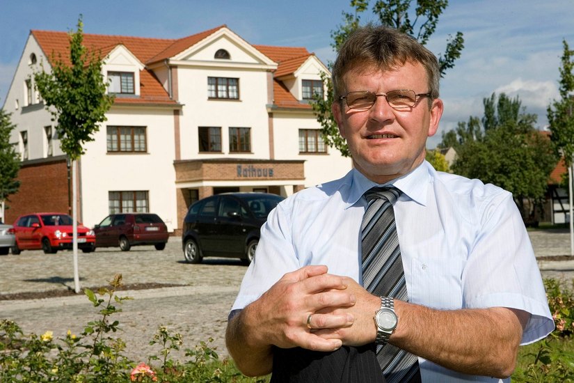 Herold Quick, Bürgermeister der Stadt Falkenberg/Elster. Foto: Stadtverwaltung