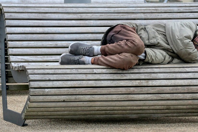 Im September wurde eine im Auftrag des Bundesministeriums für Arbeit und Soziales erstellte Studie veröffentlicht, laut der aktuell etwa 37.400 Menschen in Deutschland obdachlos sind.  Foto: Alexander Fox